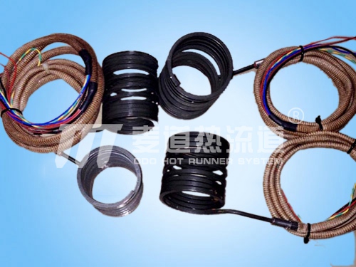 Spring type heating coil